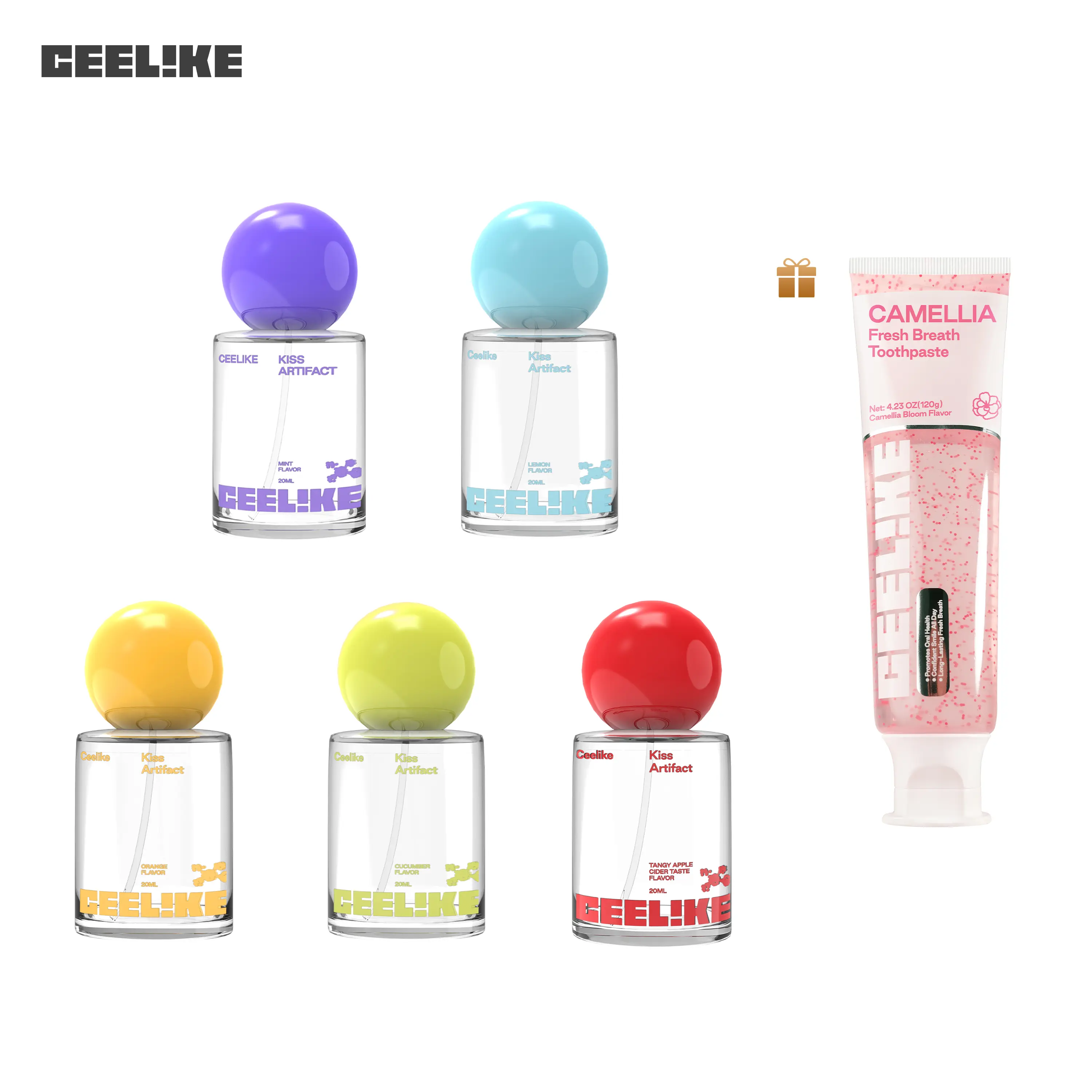 Oral Spray 20ML*5+PINKFRESH