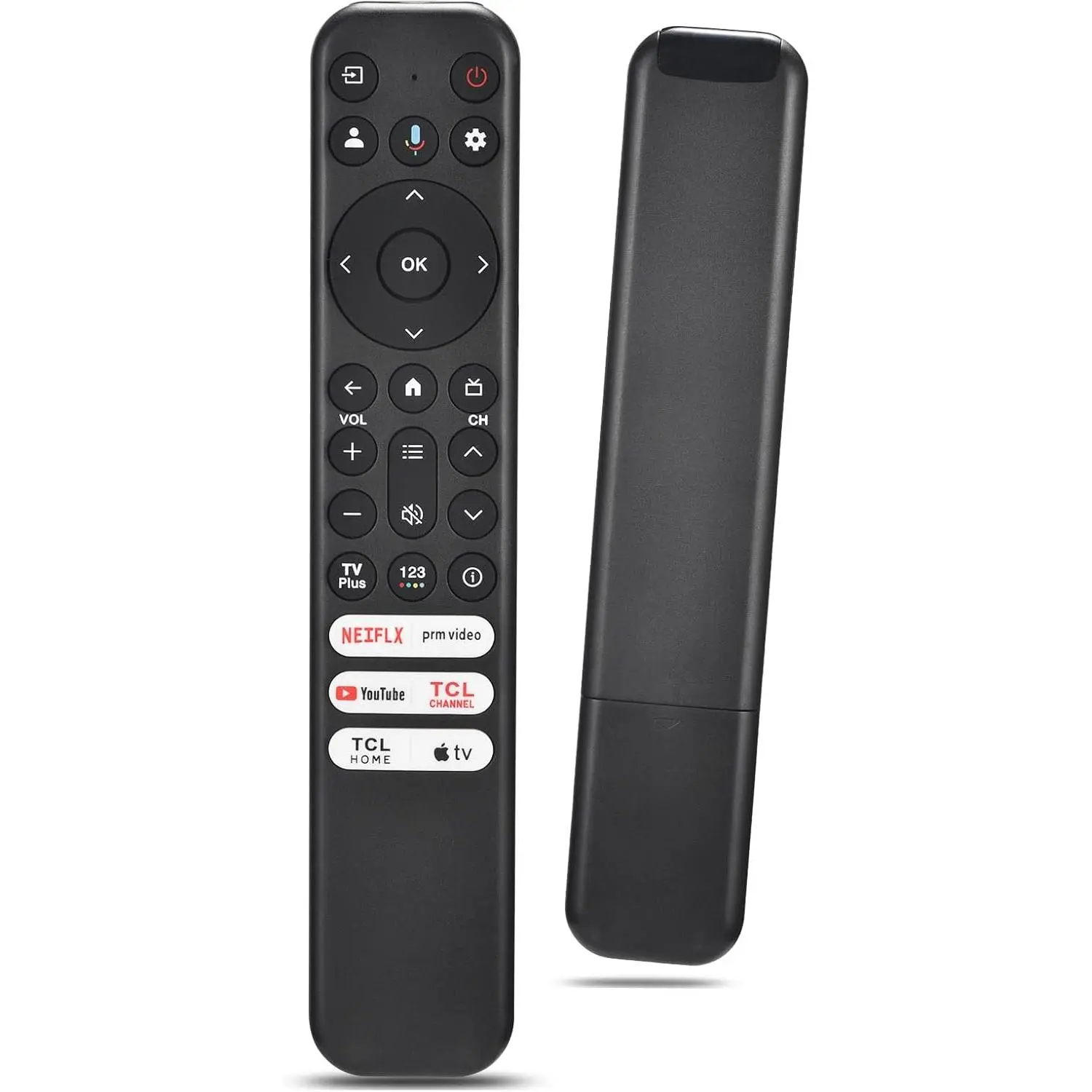 Replacement for TCL  TV Remote, Voice Control Comptible with RC813,for QM8/QM7/S5/S4/S3/Q7/Q6/Q5 4K UHD HDR LED QLED QD-Mini LED Full-  TVs