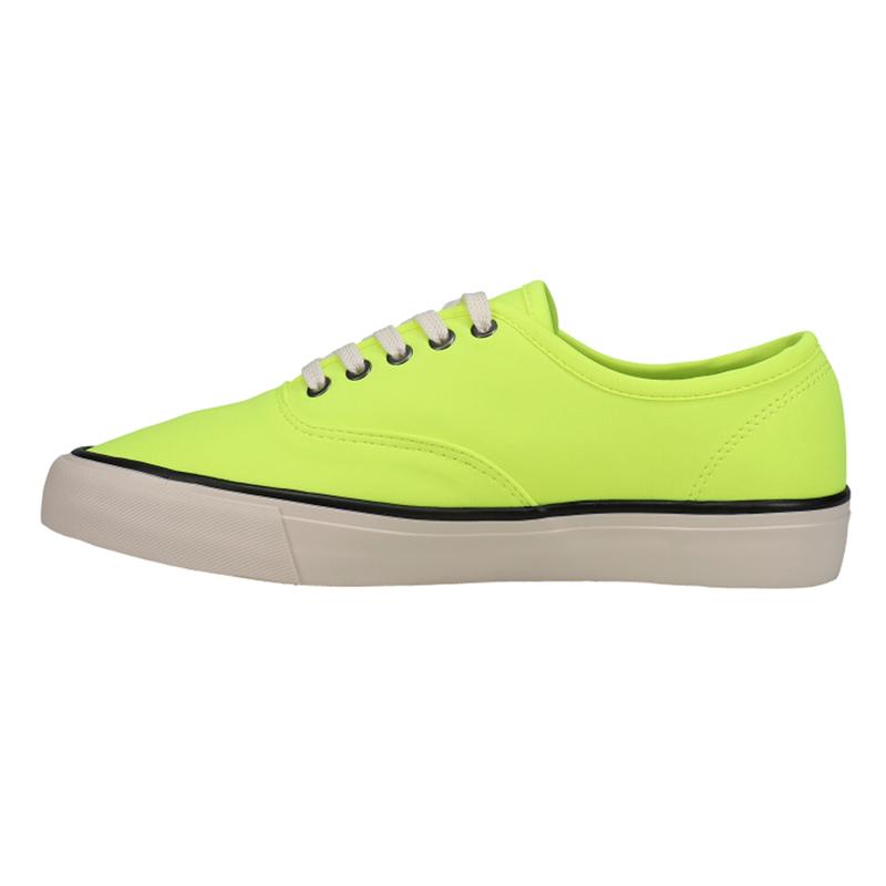 SeaVees Womens Legend Neon Lace Up Sneakers Shoes Casual - Yellow