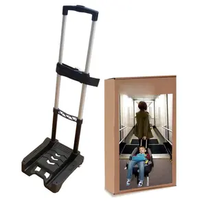 Airport Car Seat Travel Cart And Transporter - A Carseat Roller For Traveling. Foldable  Storable Stowable Under Your Airplane Or Over Head Compartment.