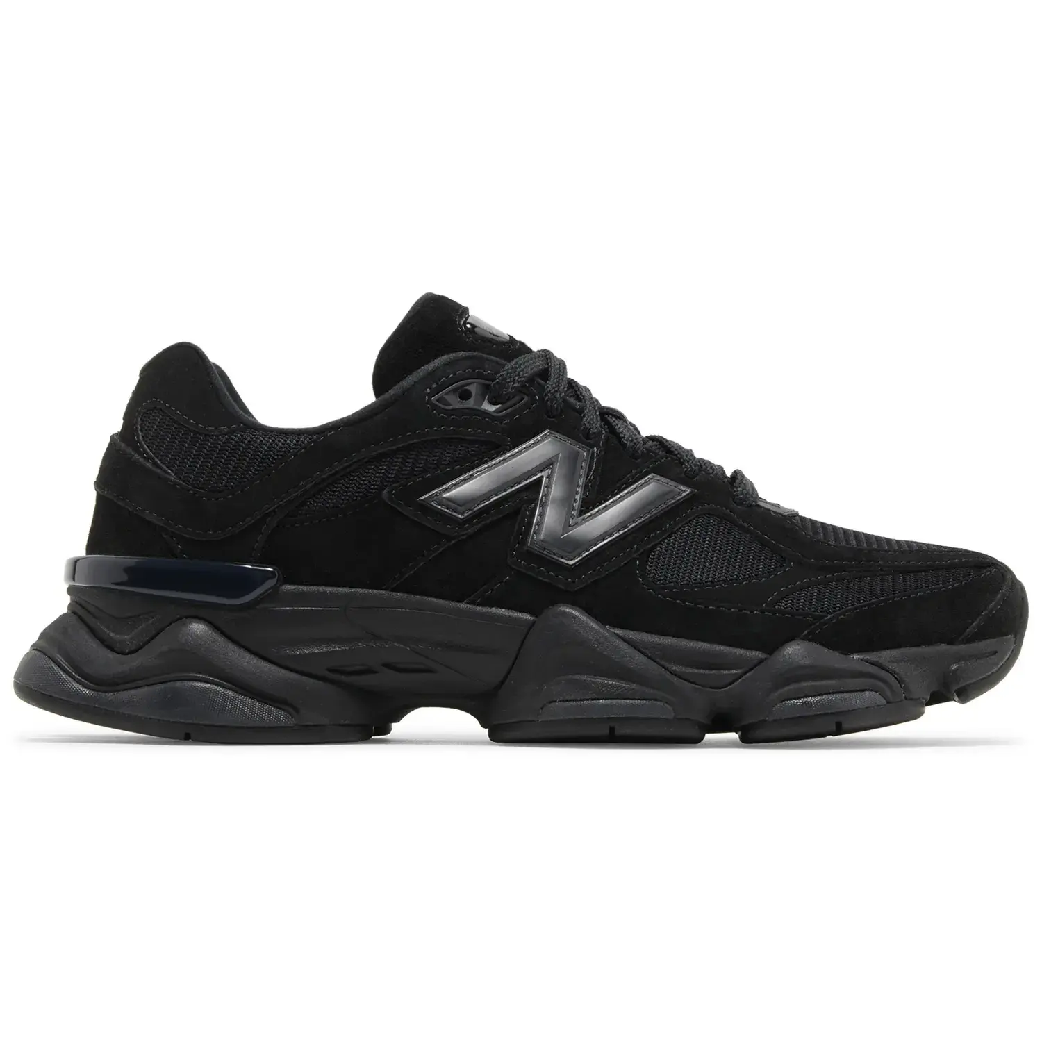 NEW BALANCE 9060 U9060BPM Triple Black Closed Casual Footwear - Trainer Shoe