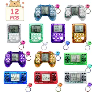 12Pcs Video Game Party Favors for Kids,Mini Game Keychain for Kids Boys Birthday Supplies Gaming Party Favors Classroom Prizes