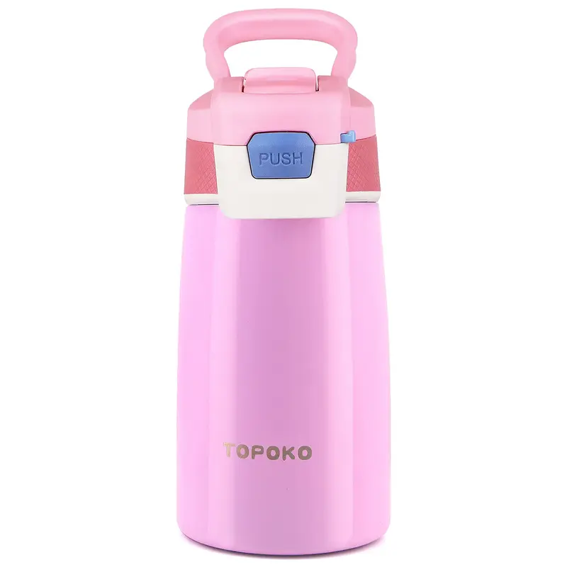 Keep Cold and Warm,Stainless Steel Kids Water Bottle Leak Proof BPA-Free Sports Bottle ,Thermoses ,universal bottlestraw Mug Tumbler