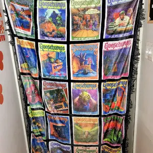 Goosebumps Book Cover Blanket