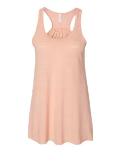 Peach Slub Flowy Racerback Tank 8800