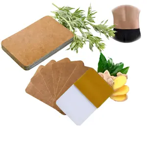 Ginger Self-Heating Herbal Warm Patch, 50 Pieces, 8 Hours Constant Temperature, Safe Care for Neck, Shoulders, Back, and Knee Joints