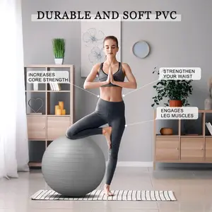 Yoga Ball, Fitness Exercise Ball, Mini Core Training Ball, Physical Therapy Ball, Balance Stability Ball, Office Chair Ball, Home Workout Equipment