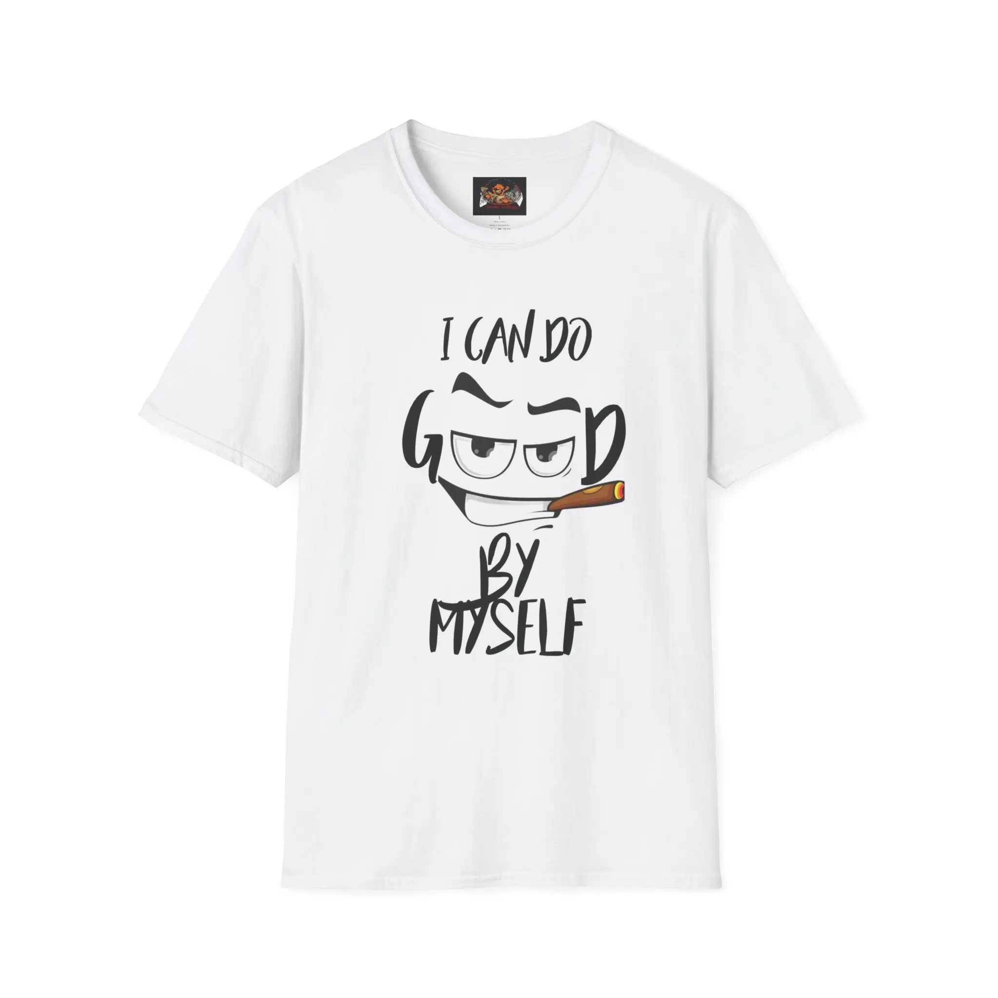 Gildan Softstyle® 64000 Unisex T-Shirt - Cartoon Pattern, Medium Length, Fitted, Short Sleeve, Crew Neck, Casual Style, Lightweight Cotton Fabric for Everyday Wear