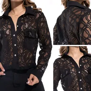 LU-1247 Breathable Long Sleeve Blouse for Women - Top, Shirts