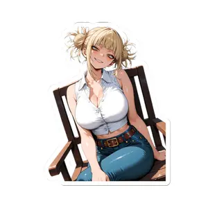 Cute Anime Sticker ($20 Free Shipping), Oppai Ecchi Girl, Manga, Himiko Toga art