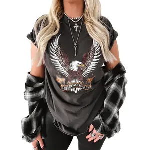 FREEDOM THRILLS SIDE SLIT TEE