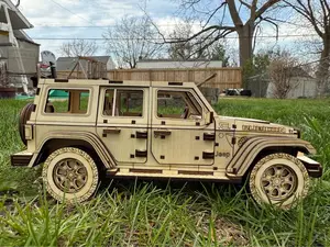 2022 Jeep 4 Door DIY Laser Cut Engraved Model Kit