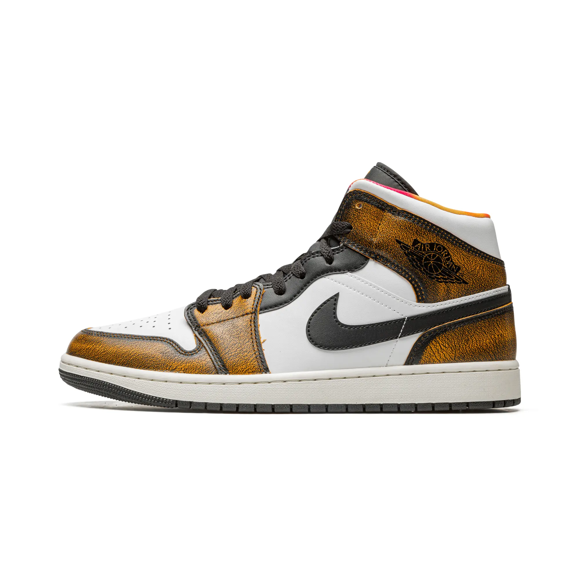Air Jordan 1 Mid SE "Orange Wear Away" DQ8417 071