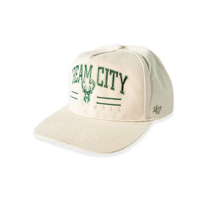 '47 Brand 2025-26 City Edition Hitch Milwaukee Bucks Snapback Hat