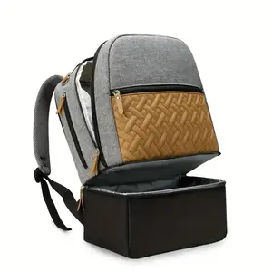 Large Capacity Diaper Backpack, Multi-functional Storage Bag, Insulated Backpack for Outdoor Picnic, Baby Storage Bag, Travel Essentials
