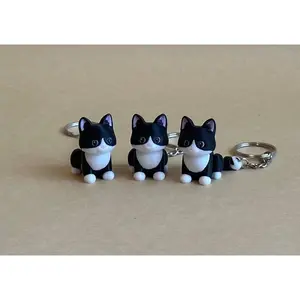 Clawing Cat - Articulated Flexi moving keychain