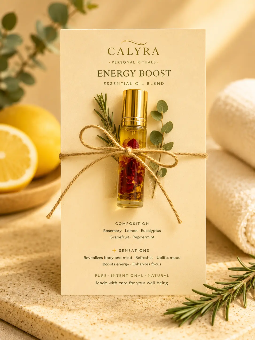Energy Boost Essential Oil Roll-On