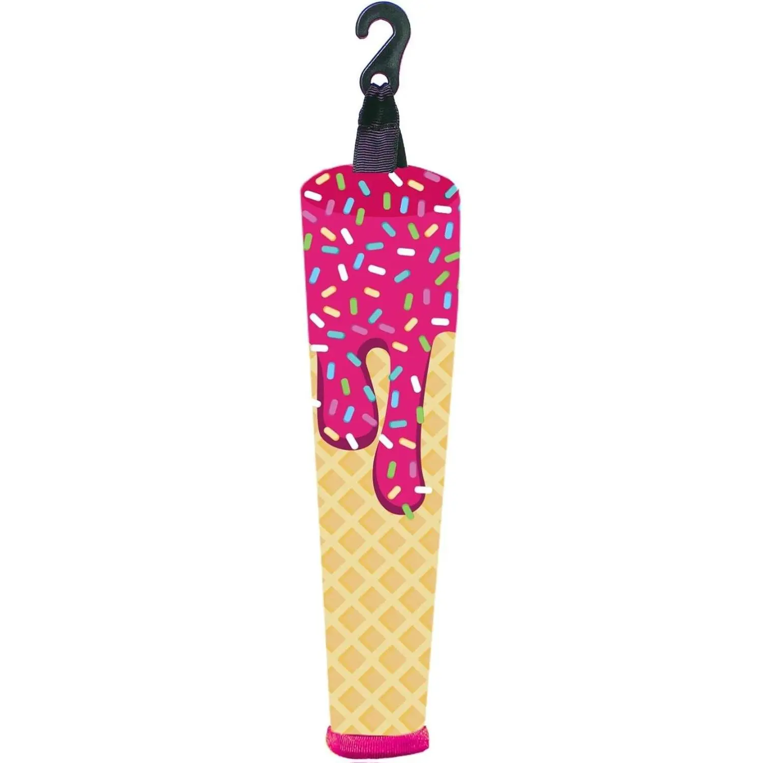 Baseball & Softball Handle Cover - Cushy Zippered Sleeve for Grip - Vehicle Protector - Essential Accessories - Hook for Hanging on Fence
