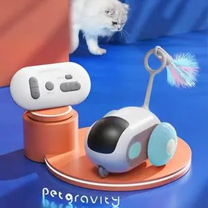 Pet toys cat and dog toy set toys gravity smart running car cat relieve boredom teaser cat stick pet supplies