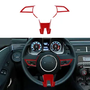 Center Console Steering Wheel Molding Cover Trim Decor for Chevy Camaro 2010-2011, Car Interior Decorating Accessory, Ideal Father's Day Gift for Guys, Cars Accessories, Car Decorating
