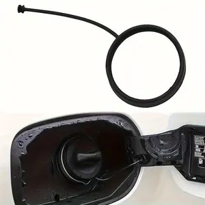 1pc Fuel Cap with Anti-Lost Rope - Black Car Fuel Tank Cap Cord Replacement - Compatible with A B C E S Class W211 W203 W204 W124 AMG W202 CLA W212 W205 W201