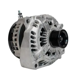 AutoTech Alternator for Chevy/GM 400 Amp High Output Alternator 4.3L–8.1L Engines (2005–2024) | Upgrade for Car Audio, Trucks & SUVs | OEM Natural Aluminum – Model AT-HP-8301-400A