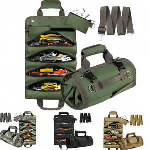 Detachable Zipper Pouch, 1 Count Tool Bag, Portable Tool Storage Box, Compact Small Carrier for Electrician Mechanic