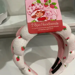 Strawberry shortcake spa headbands