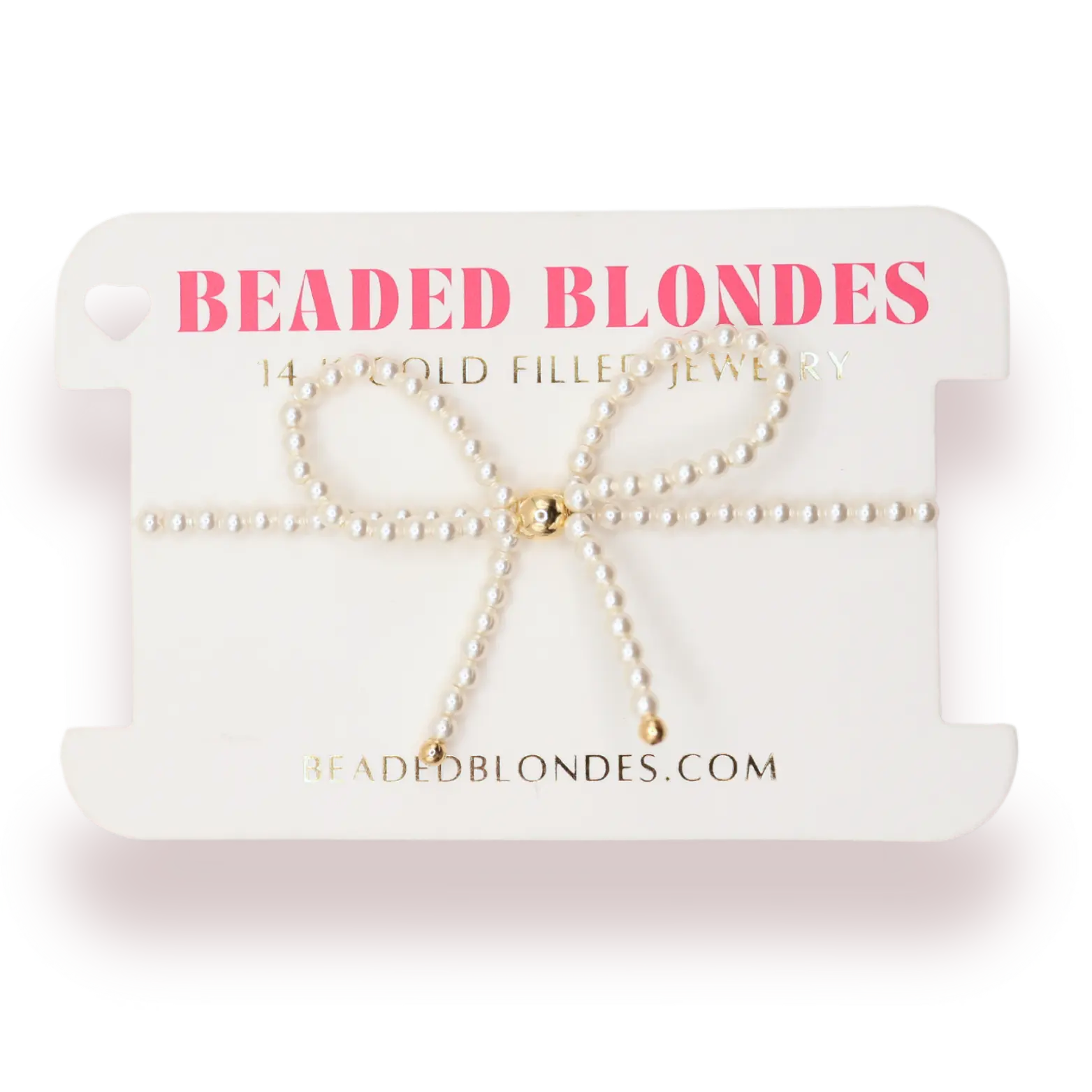 Pearl Bow Bracelet