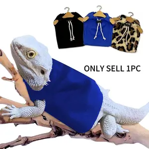 Lizard Clothes with Leash and Hat, Transformative for Small Reptiles, Ideal for Lizard Walks, Cute Pet Apparel for Outdoor Adventures
