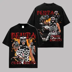 Vintage Penta Zero Miedo Wrestling Graphic Tee, Retro Pentagon Jr Lucha Mask Cotton T-Shirt, Fearless Fighter Oversized Streetwear Shirt, Unisex Fan Gift Tee
