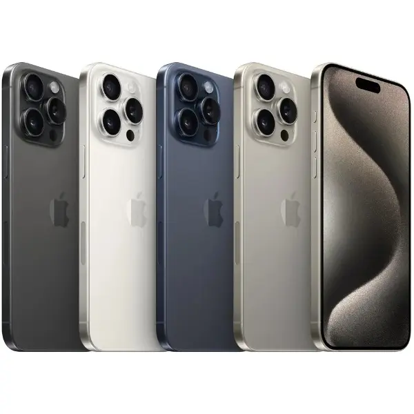 Refurbished Apple iPhone 15 Pro AT&T Locked 256GB All Colors - Good with 1 Year Warranty by BITB