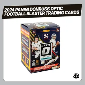 2024 Panini Donruss Optic Football Blaster Trading Cards Purple Shock LV