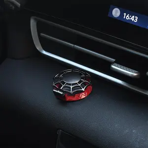 Car Engine Start Stop Button Decoration, Spider Web Design Car Engine Start Stop Button Circle, Car Interior Decoration Accessories for Car, Car Decorations, Car Interior Accessory