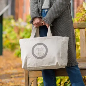 Canvas Tote Bag with Logo