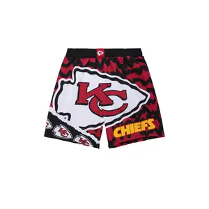 NFL Jumbotron 2.0 Sublimated Shorts "Kansas City Chiefs" PSHR1220 KCCYYPPPBKRD