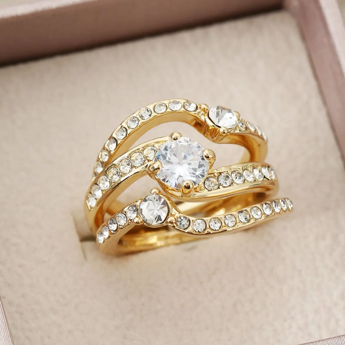 TB Exclusive Link: Women's 18K Gold-Plated Ring