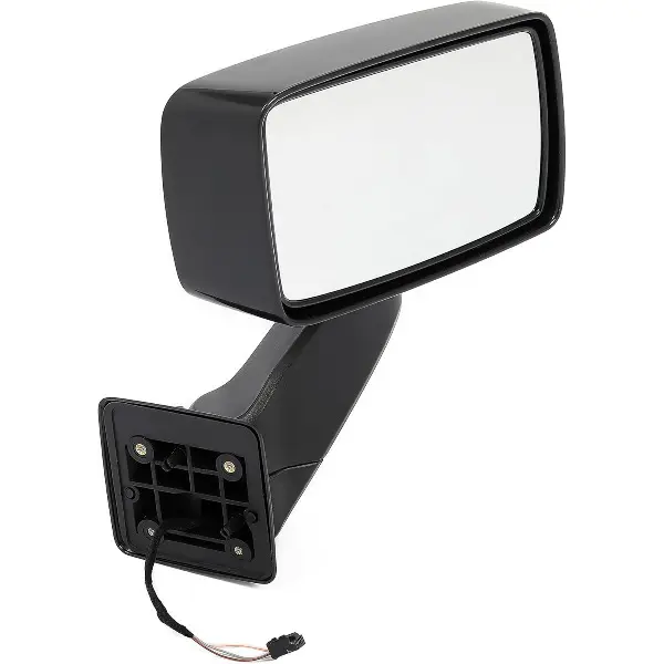 HECASA Power Mirror Right Compatible with 2006-2010 Hummer H3 H3T Power Side Mirror Towing Mirror Replacement for 20836084 Black (Passenger Side)