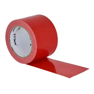 Duct Tape - Red Duck Tape - 3 inch x 25 Yards - Heavy Duty Tape for Repairs, Household Projects - for Commercial HVAC and Construction - Effective Heavy Duty  Duct Tape