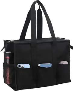 Tote bag for women,Large Capacity Tote Bag, Travel Essentials, Multi Pocket Work Bag As Girlfriend Gifts