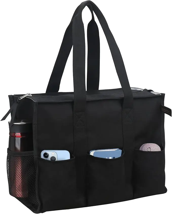 Tote bag for women,Large Capacity Tote Bag, Travel Essentials, Multi Pocket Work Bag As Girlfriend Gifts