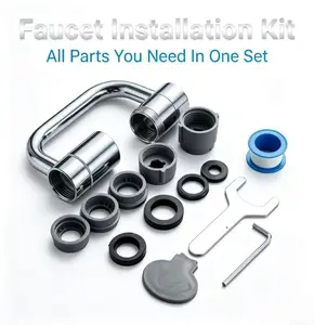 Rotatable Faucet Aerator Extension for Kitchen & Bathroom Sinks - 2 Mode Splash Control Rotating Swivel Design, Effortless All-Angle Water Flow, 1PC