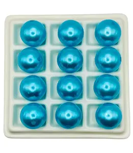 Create Your Own Mix - Glossy Faux Pearl Beads 20mm - Assorted Bold & Elegant Colors for Jewelry Making & Decorative Purposes