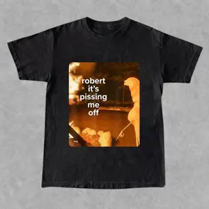 Robert It's Pissing Me Off Marcus the Worm T-Shirt, Funny Shirt, VRChat, Unisex Tee, Casual Shirt, Gift For Men Women, Menswear, Full Size, Full Color