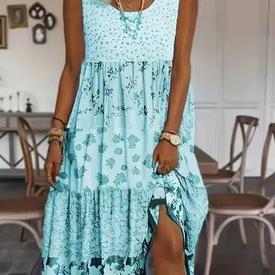 Shein Maxi Dress Summer Summer - TikTok Shop
