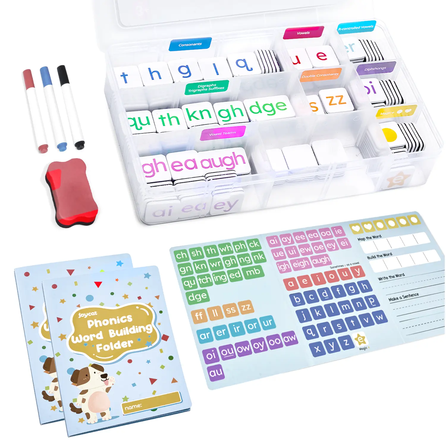 265 PCS + 3 Word Folders