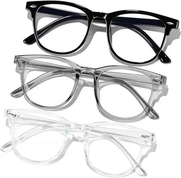 2025 Blue Light Gaming Glasses Light weight Eyeglasses For Men Women Fashion Glasses For Daily Reading/Gaming/TV/Phones