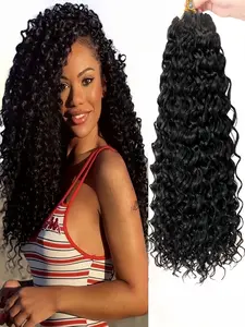 Fashionable Wavy Wig, High Gloss Natural Curl, Two Colors Available (full /full ), Essential for Daily Wear & Street Style