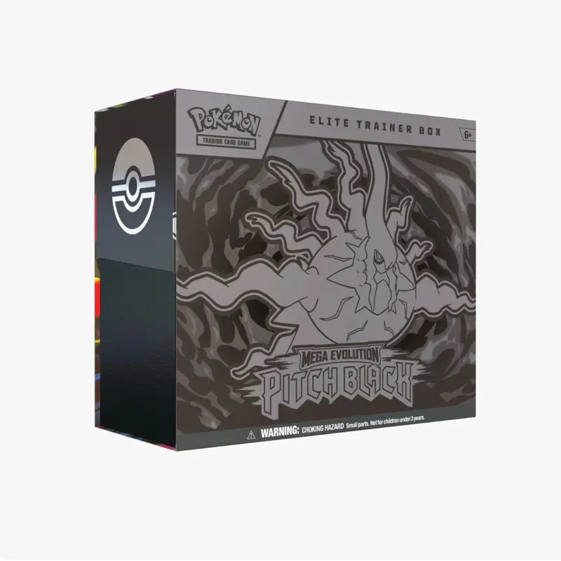 Mega evolution: pitch black elite trainer box