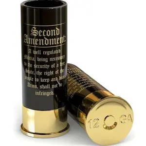 Shotgun Shell Shot Glasses w Second Amendment